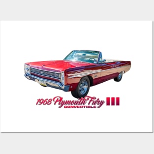 1968 Plymouth Fury III Convertible Posters and Art